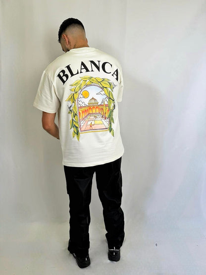 T-shirt BLANCA blanc